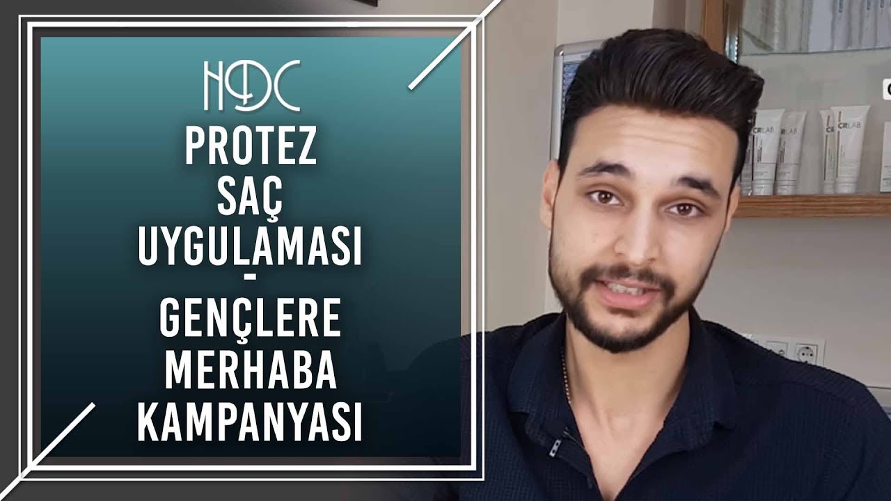 Protez Saç Uygulaması - Gençlere Merhaba Kampanyası